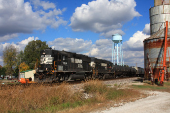 Картинка техника поезда состав локомотив рельсы дорога железная