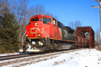 Картинка техника поезда состав локомотив рельсы железная дорога