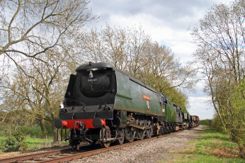 Картинка техника паровозы дорога рельсы паровоз железная