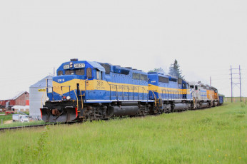 Картинка техника поезда рельсы дорога железная состав локомотив