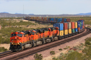 Картинка техника поезда состав локомотив рельсы дорога железная