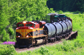 Картинка техника поезда состав локомотив рельсы дорога железная