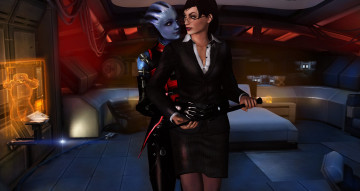 Картинка видео+игры mass+effect персонажи