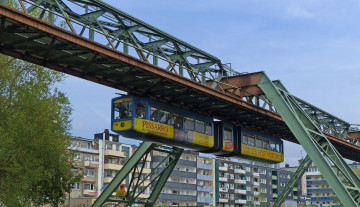 Картинка техника монорельс вагон эстакада