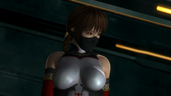 Обои картинки фото видео игры, dead or alive 5, взгляд, фон, девушка