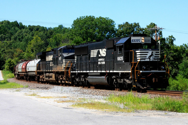 Обои картинки фото техника, поезда, дорога, железная, состав, локомотив, рельсы