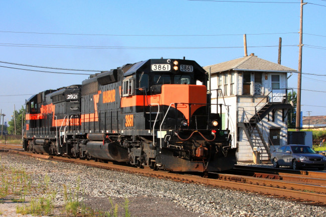 Обои картинки фото техника, поезда, состав, локомотив, рельсы, дорога, железная