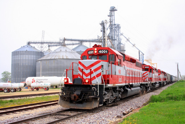 Обои картинки фото техника, поезда, дорога, железная, состав, локомотив, рельсы