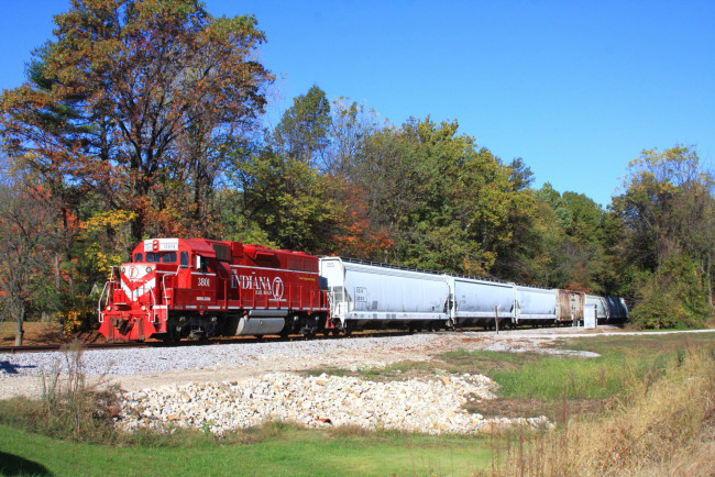 Обои картинки фото техника, поезда, состав, локомотив, рельсы, дорога, железная