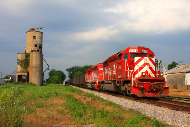 Обои картинки фото техника, поезда, железная, дорога, рельсы, локомотив, состав