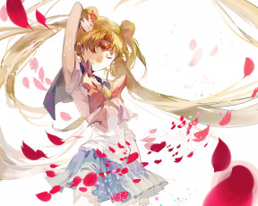 Картинка аниме sailor+moon девушка