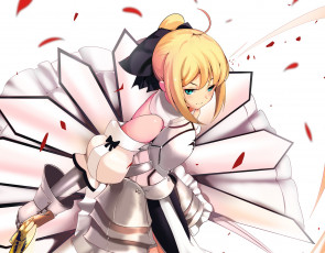 Картинка аниме fate stay+night сейбер