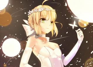 Картинка аниме fate stay+night сейбер
