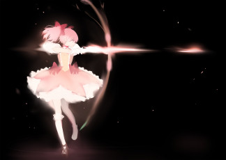 Картинка аниме mahou+shoujo+madoka+magika kaname madoka