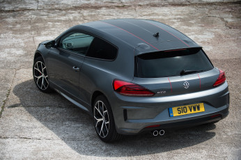 обоя автомобили, volkswagen, 2016г, uk-spec, gts, scirocco