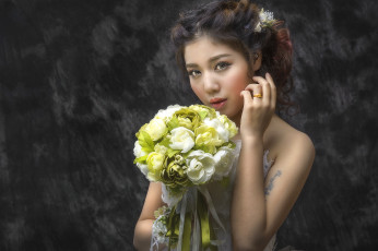 Картинка девушки -unsort+ азиатки лицо взгляд