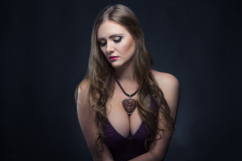 обоя девушки, -unsort , брюнетки,  шатенки, взгляд, лицо