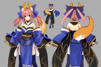 Картинка аниме fate stay+night девушка