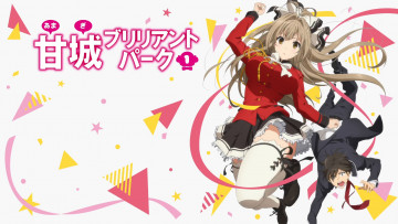 Картинка amagi+brilliant+park аниме фон взгляд девушка
