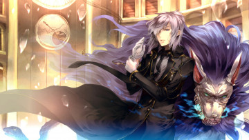 Картинка аниме devil+survivor парень зверь