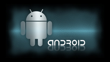 Картинка компьютеры android логотип фон