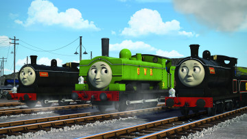 Картинка thomas+and+friends мультфильмы паровозы