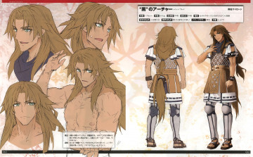 Картинка аниме fate stay+night парень