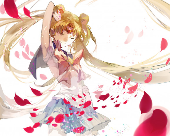 Обои картинки фото аниме, sailor moon, девушка