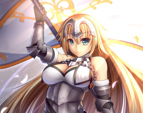 Обои картинки фото аниме, fate, stay night, девушка