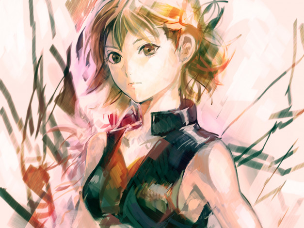 Обои картинки фото аниме, unknown,  другое, девушка