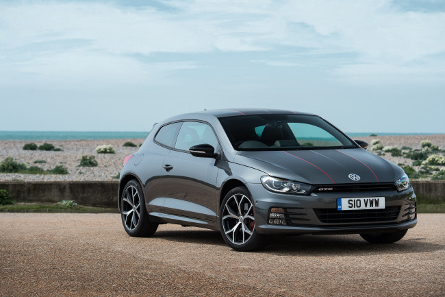 Обои картинки фото автомобили, volkswagen, uk-spec, 2016г, gts, scirocco