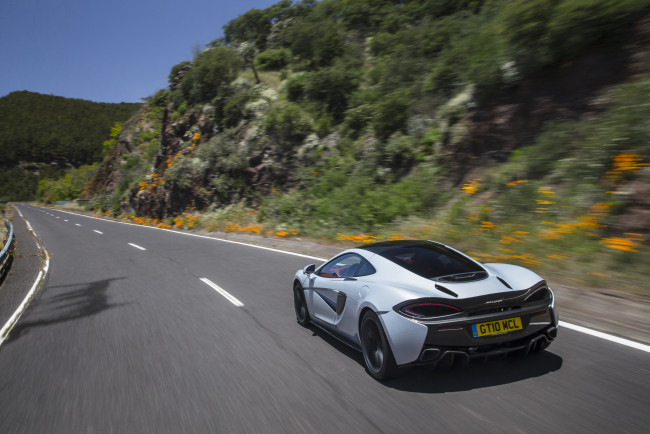 Обои картинки фото автомобили, mclaren, 2016г, worldwide, 570gt