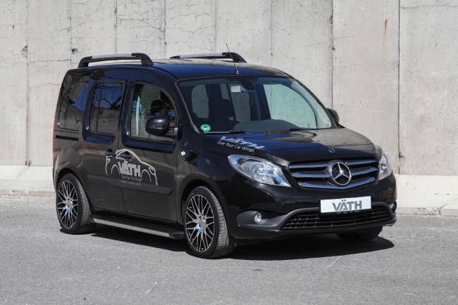 Обои картинки фото автомобили, mercedes-benz, w415, 2016г, citan