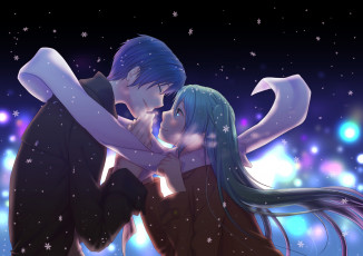 Картинка аниме vocaloid персонажи