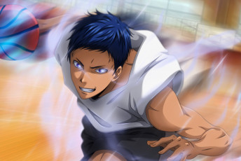 Картинка аниме kuroko+no+baske баскетбол