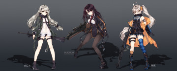 Картинка аниме girls+frontline girls frontline