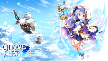 Картинка аниме gochuumon+wa+usagi+desu+ka фон взгляд девушка