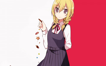 Картинка flip+flappers аниме девушка взгляд фон