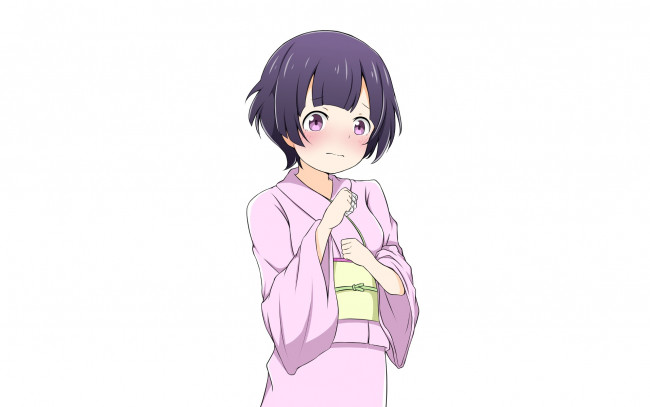 Обои картинки фото аниме, eromanga-sensei, фон, взгляд, девушка