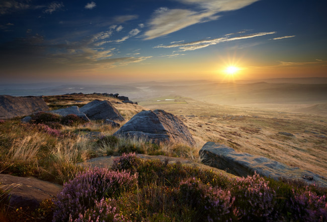 Обои картинки фото природа, восходы, закаты, рассвет