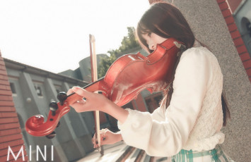 Картинка музыка -другое скрипка девушка