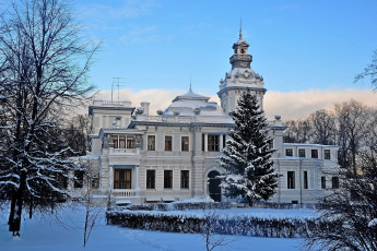 Картинка грачёвка+ховрино+москва города москва+ россия грачёвка ховрино москва усадьба особняк зима