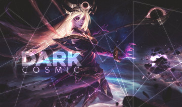 Картинка видео+игры league+of+legends девушка магия посох люкс