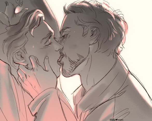 Обои картинки фото рисованное, люди, знаменитости, том, холланд, роберт, дауни, мл