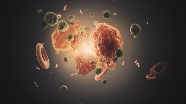 Обои картинки фото 3д графика, другое , other, кольца, фон, сгустки, объекты