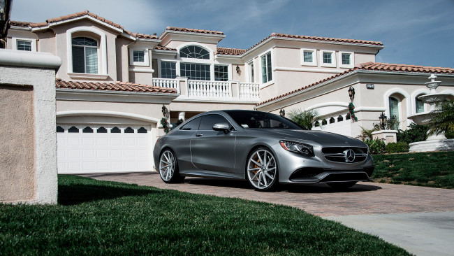 Обои картинки фото автомобили, mercedes-benz, s, 63, amg