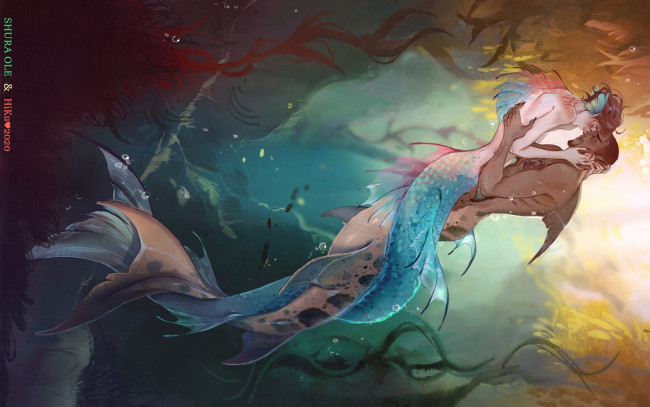 Обои картинки фото рисованное, кино,  мультфильмы, русалки, русалы, камуфляж, и, шпионаж, ланс, стерлинг, уолтер, бекетт