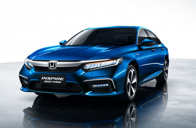 Обои картинки фото автомобили, honda, inspire