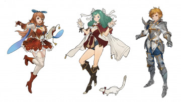 Картинка видео+игры fire+emblem девушки зверек рыцарь