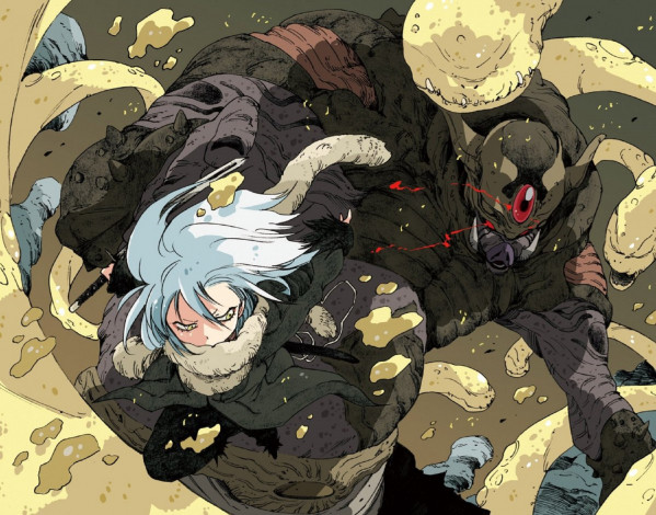 Обои картинки фото о моём перерождении в слизь, аниме, tensei shitara slime datta ken, tensei, shitara, datta, ken, rimuru, tempest